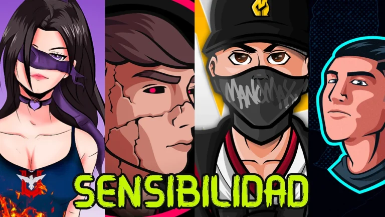 Sensibilidad de los mejores jugadores de Free Fire