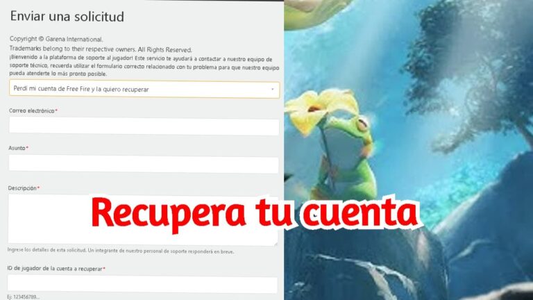 Como Recuperar Tu Cuenta de Free Fire
