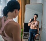 How is body fat percentage measured?