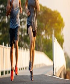 Is jogging or walking effective for relieving depression and stress?