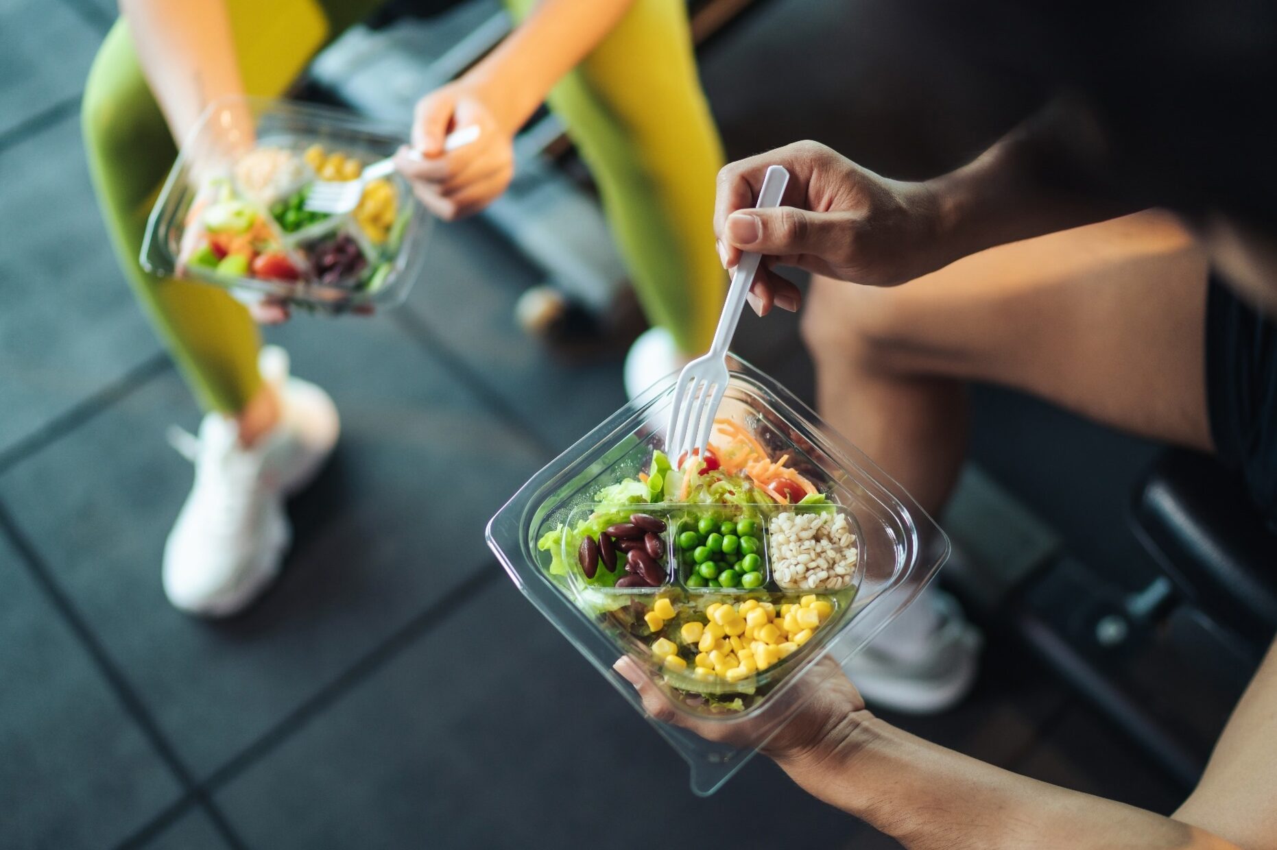 Vegan or vegetarian and sporty diet
